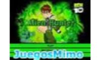 alien hunter es un juego de ben 10 en esta aventura tendras que estar en el espacio exterior, montado en un platillo volador, en busca de los villanos malos de ben 10.